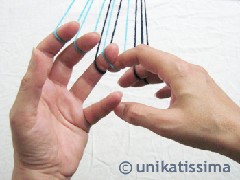 unikatissima Fingerloop Kumihimo Cord